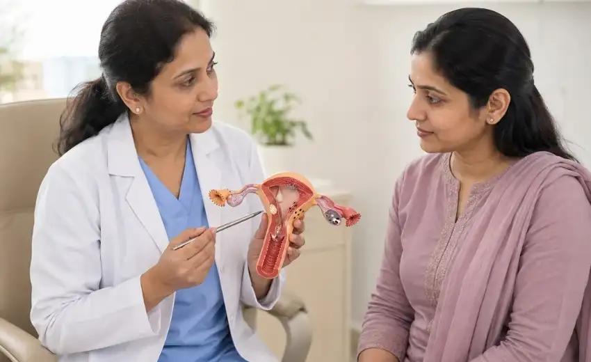 Dr Priyansh Banner 850 × 572 px Endometriosis Mimicking Ovarian Cancer.jpg
