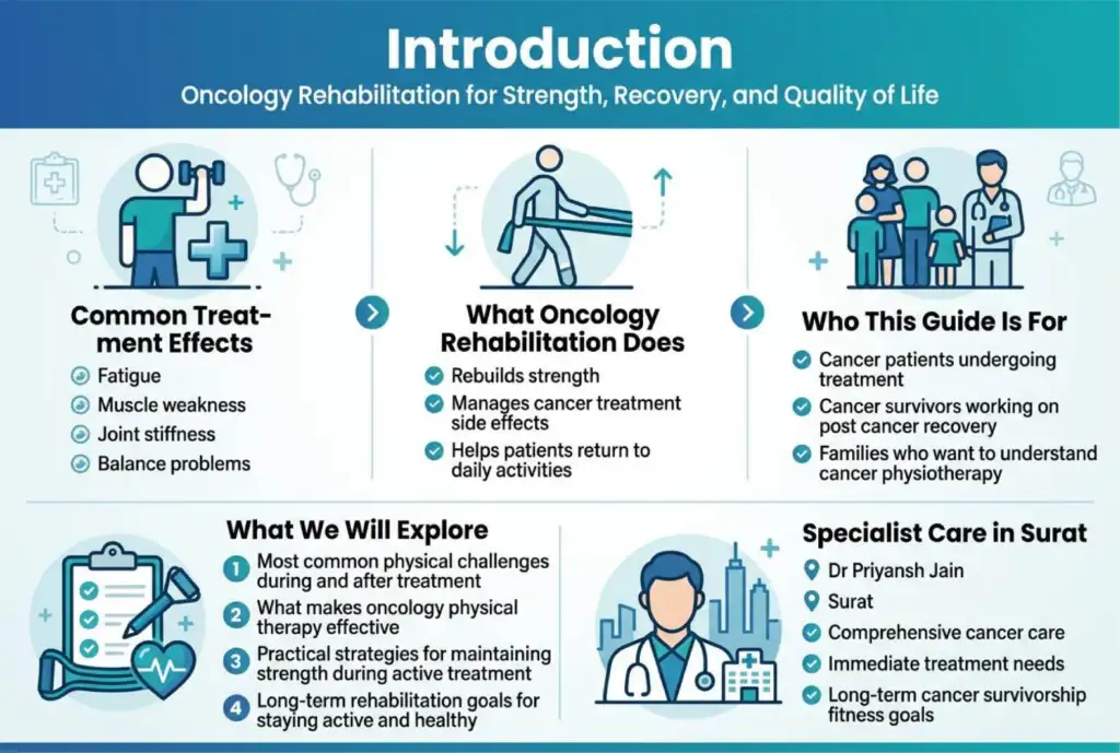 Oncology rehabilitation services for cancer patients in Surat
