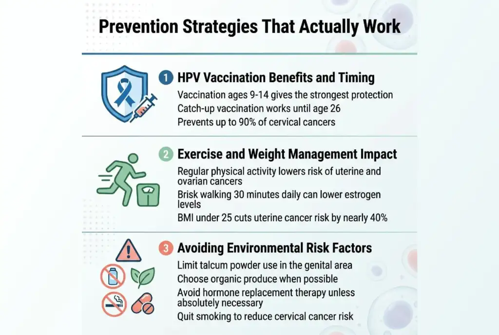 HPV vaccination for Gynaecological Cancer prevention