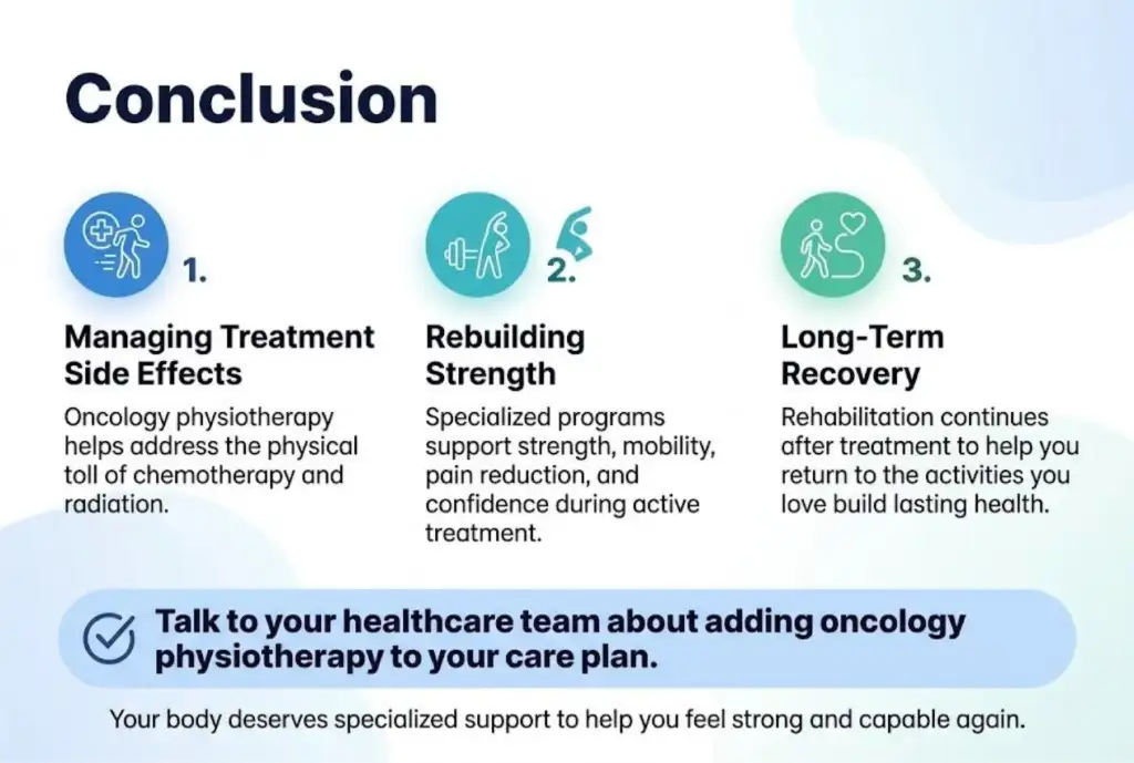 Onco Physiotherapy and Rehabilitation for improving mobility