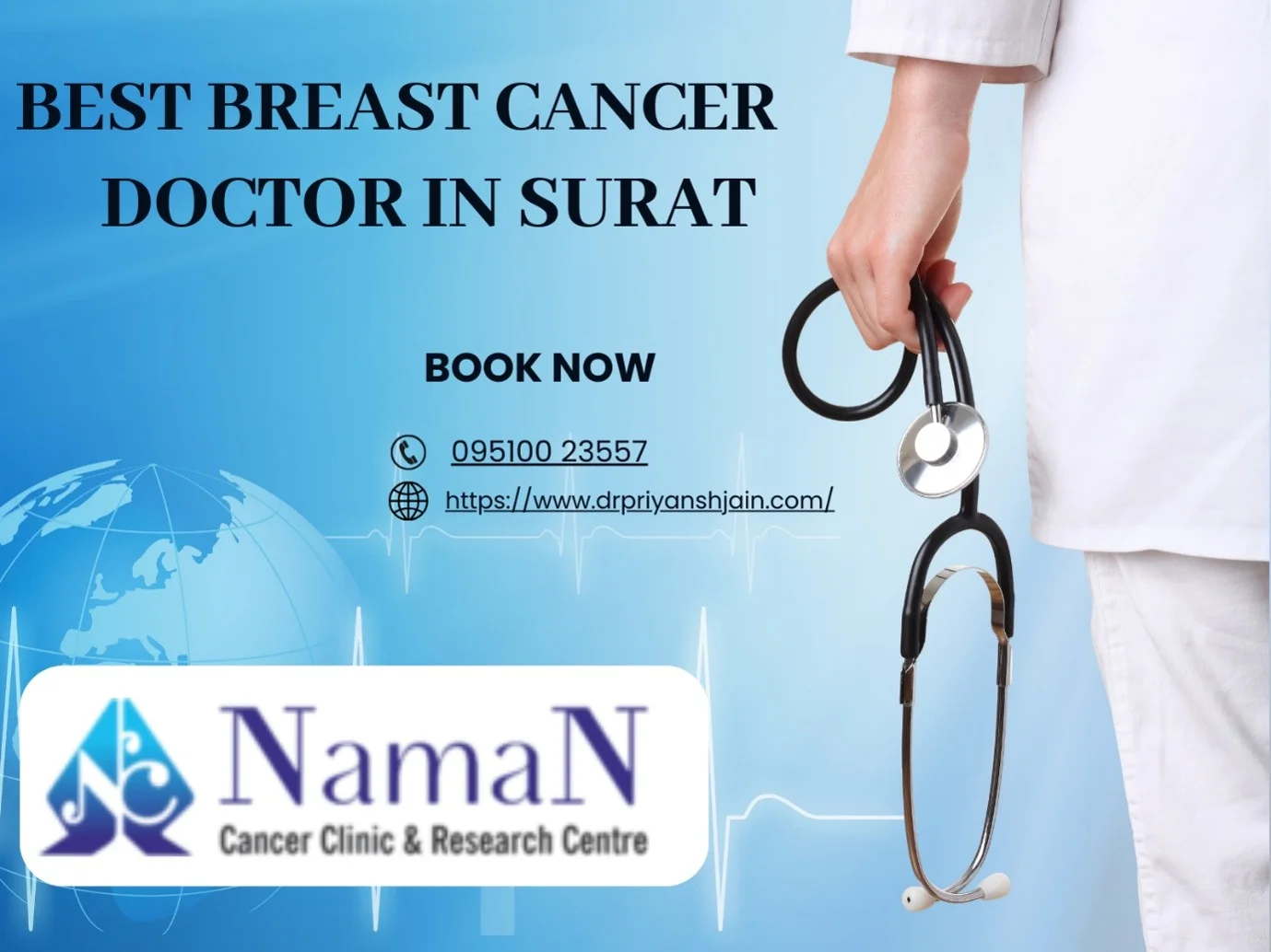 Best breast cancer doctor in Surat Dr Priyansh Jain